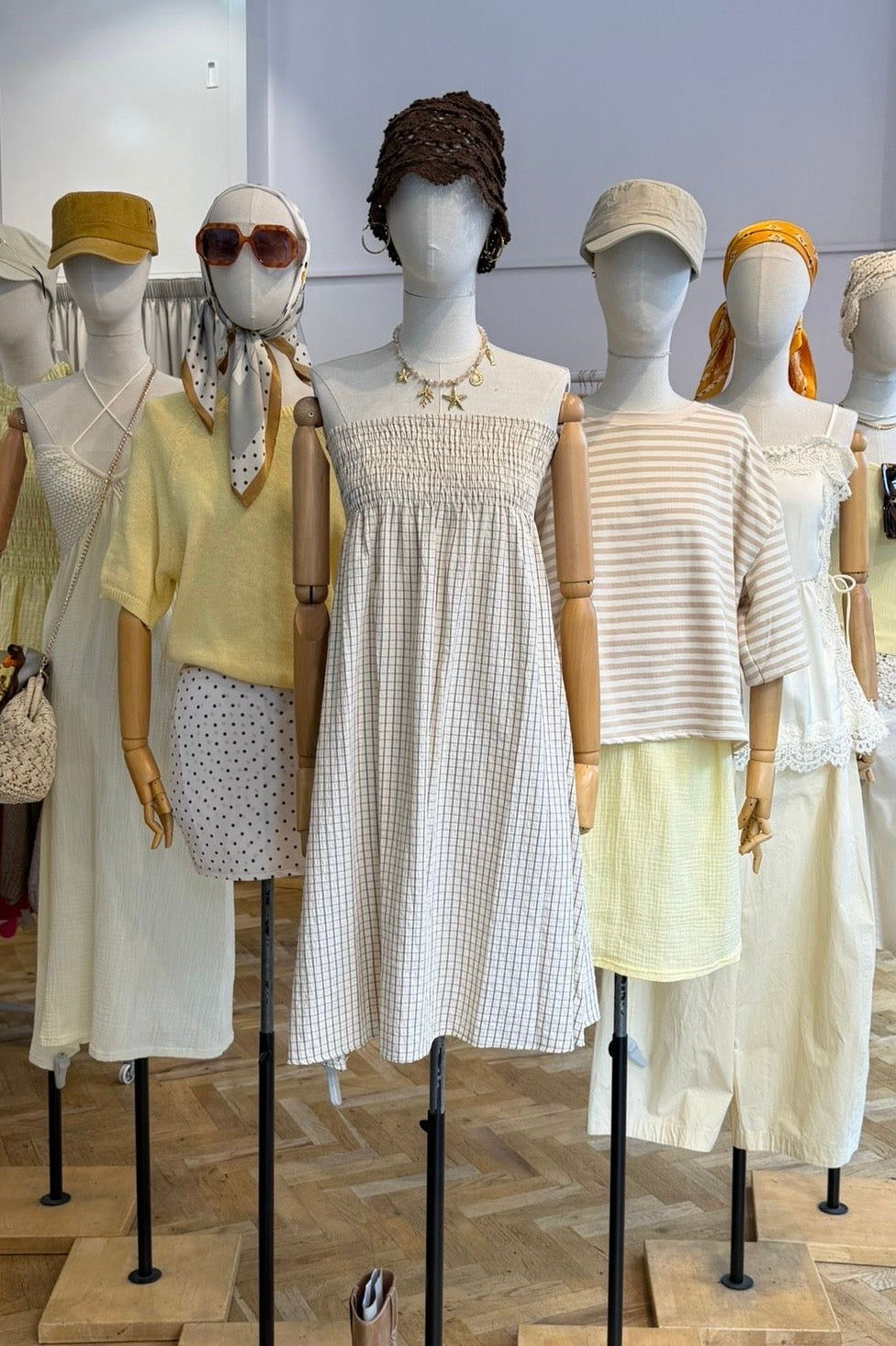 Leonora Skirt -Cream - Øst London