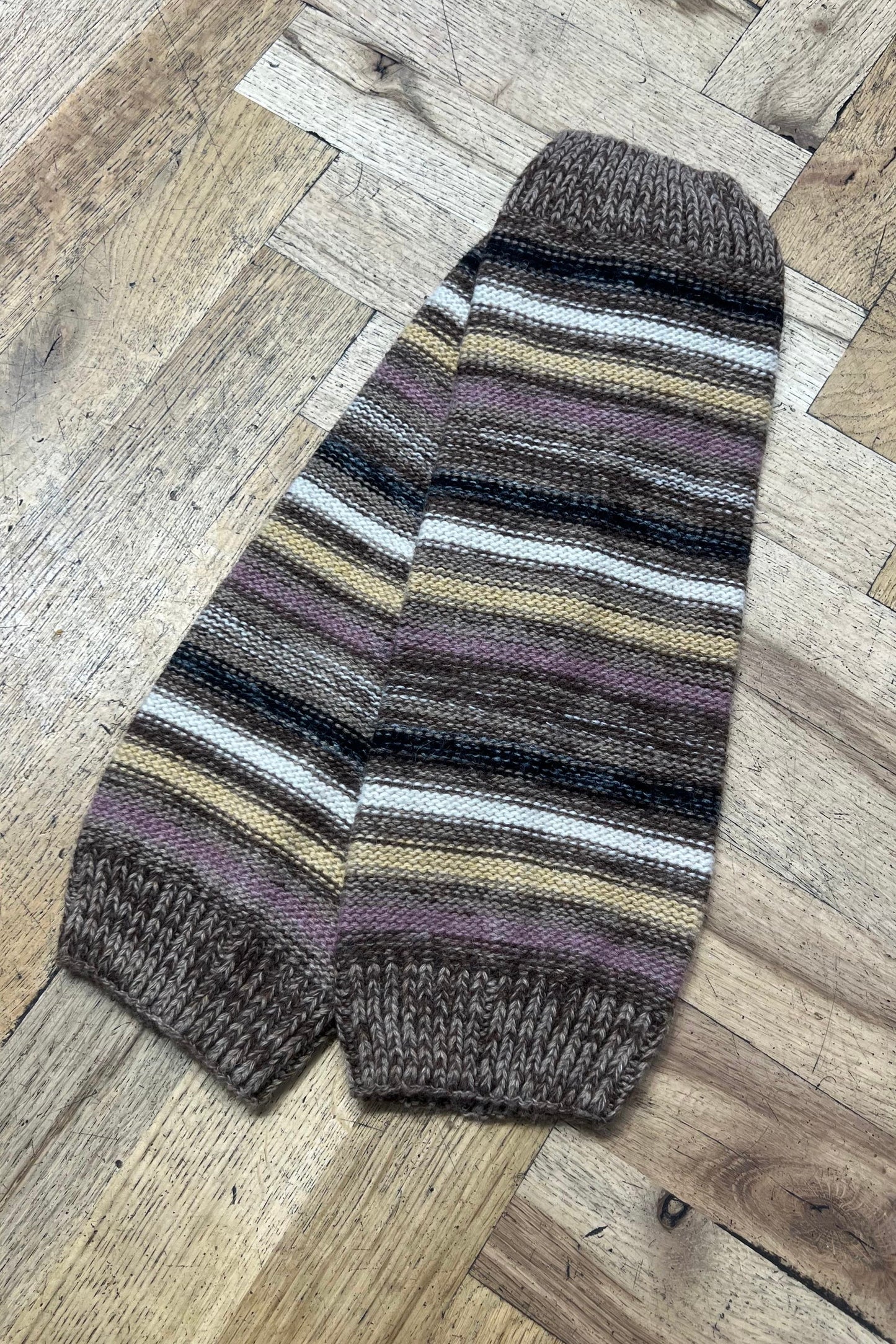 Hilde Striped Legwarmers