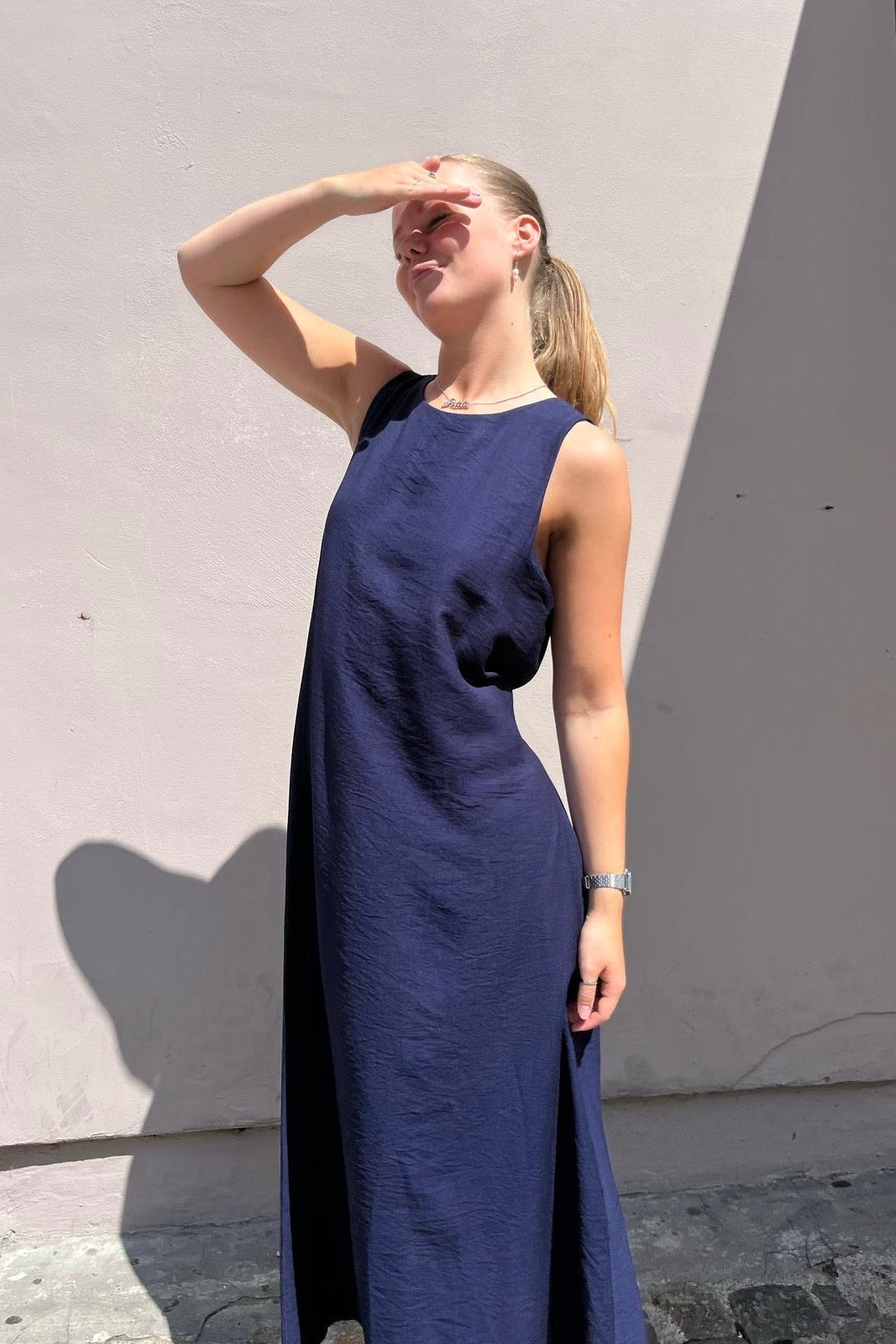 Ella Dress -Blue
