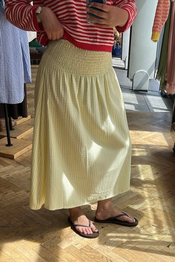 Leonora Skirt -Yellow - Øst London