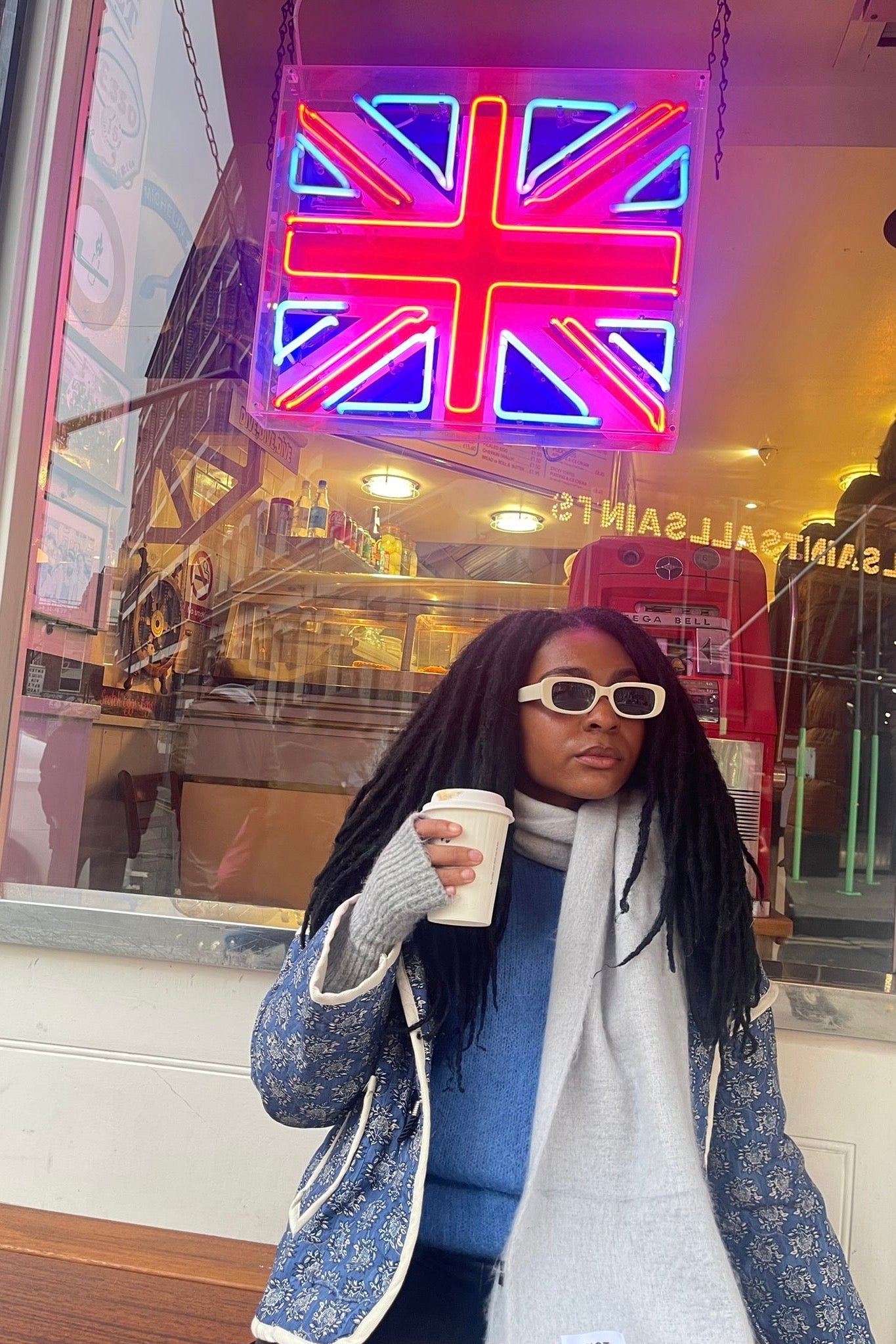 Pernille Scarf -Light Grey