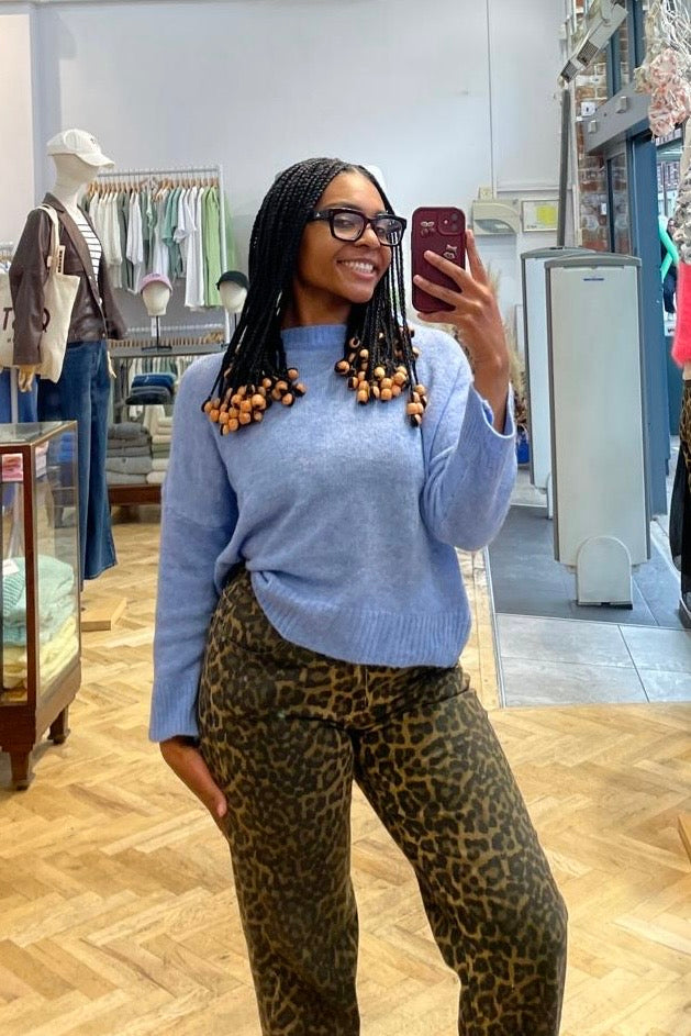 Rebekka Leopard Jeans