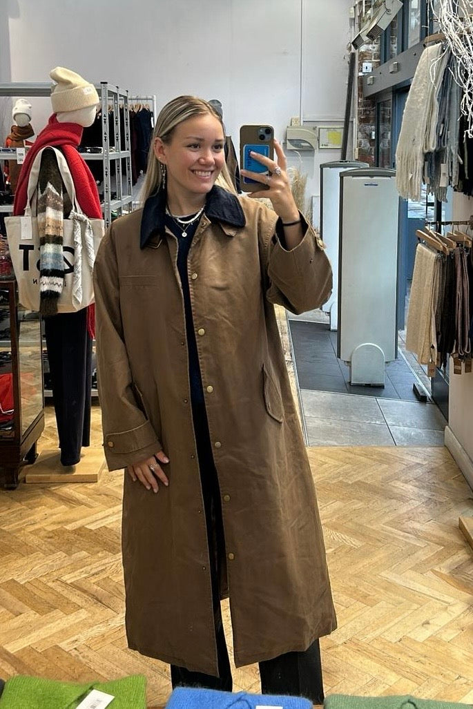 Camilla Trench Coat -Navy