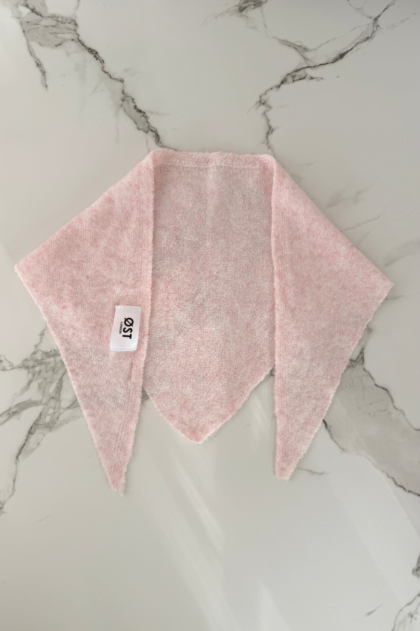 Mynte Triangel Scarf -Light Pink - Øst London