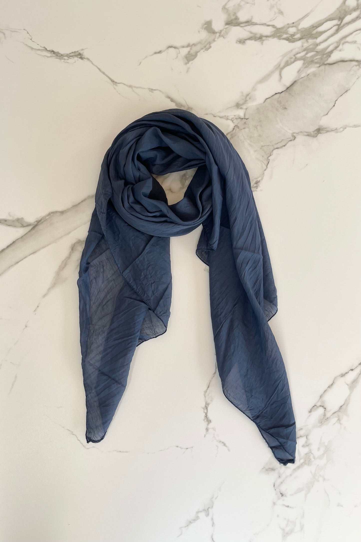 silk cotton scarf