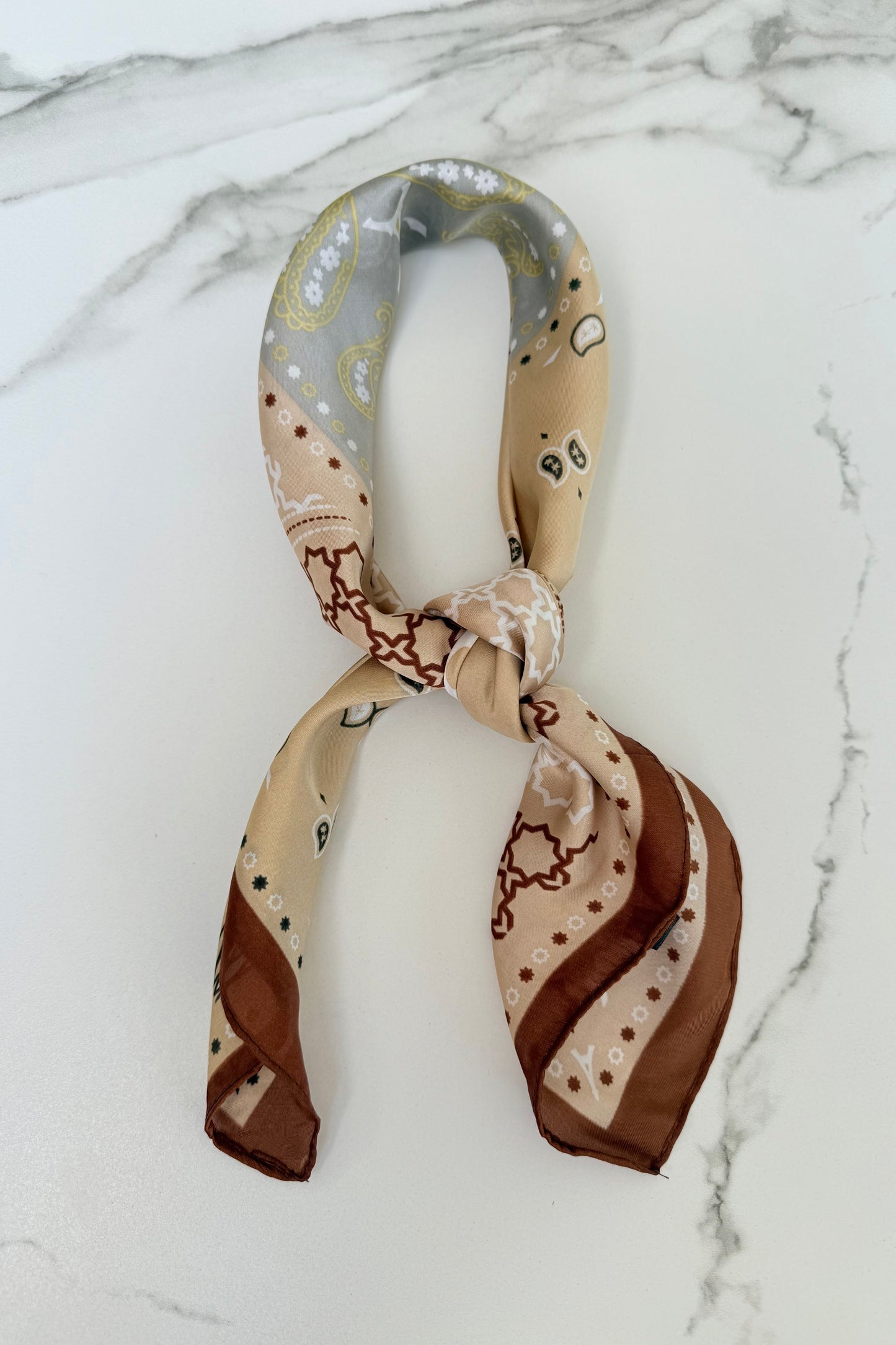 Vilja Scarf -Retro Brown