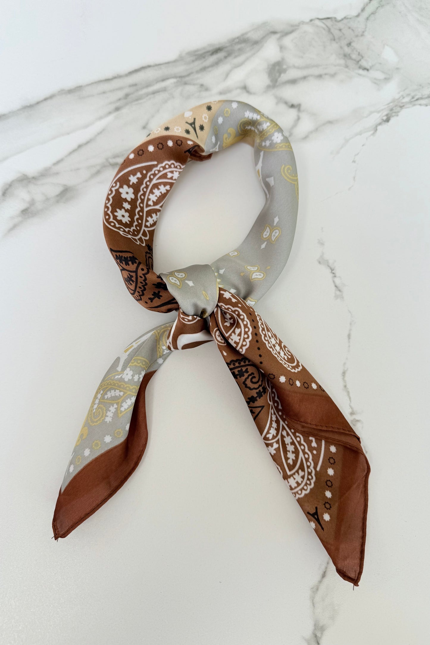 Vilja Scarf -Retro Brown