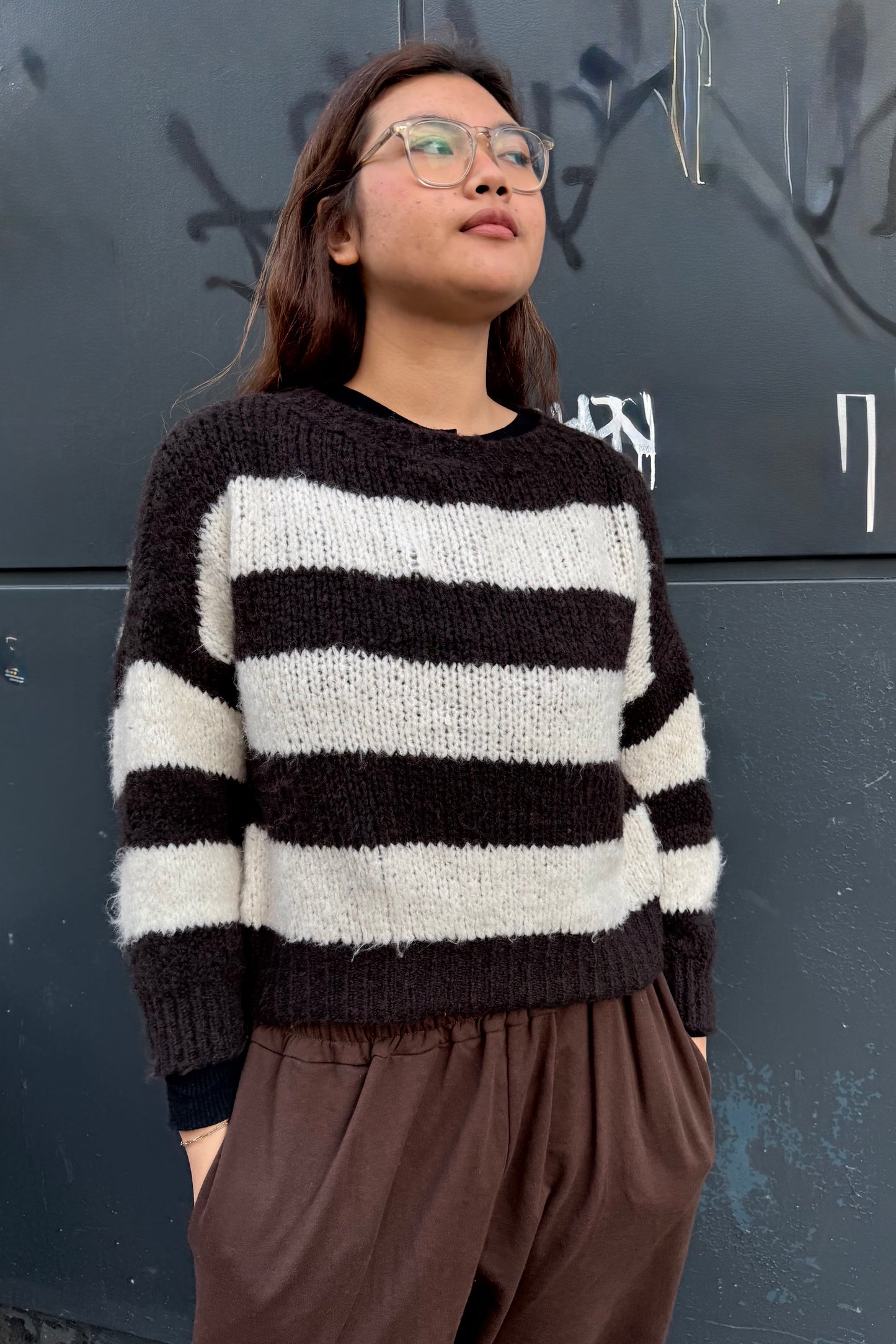 Cecilie Wool Jumper -Brown - Øst London
