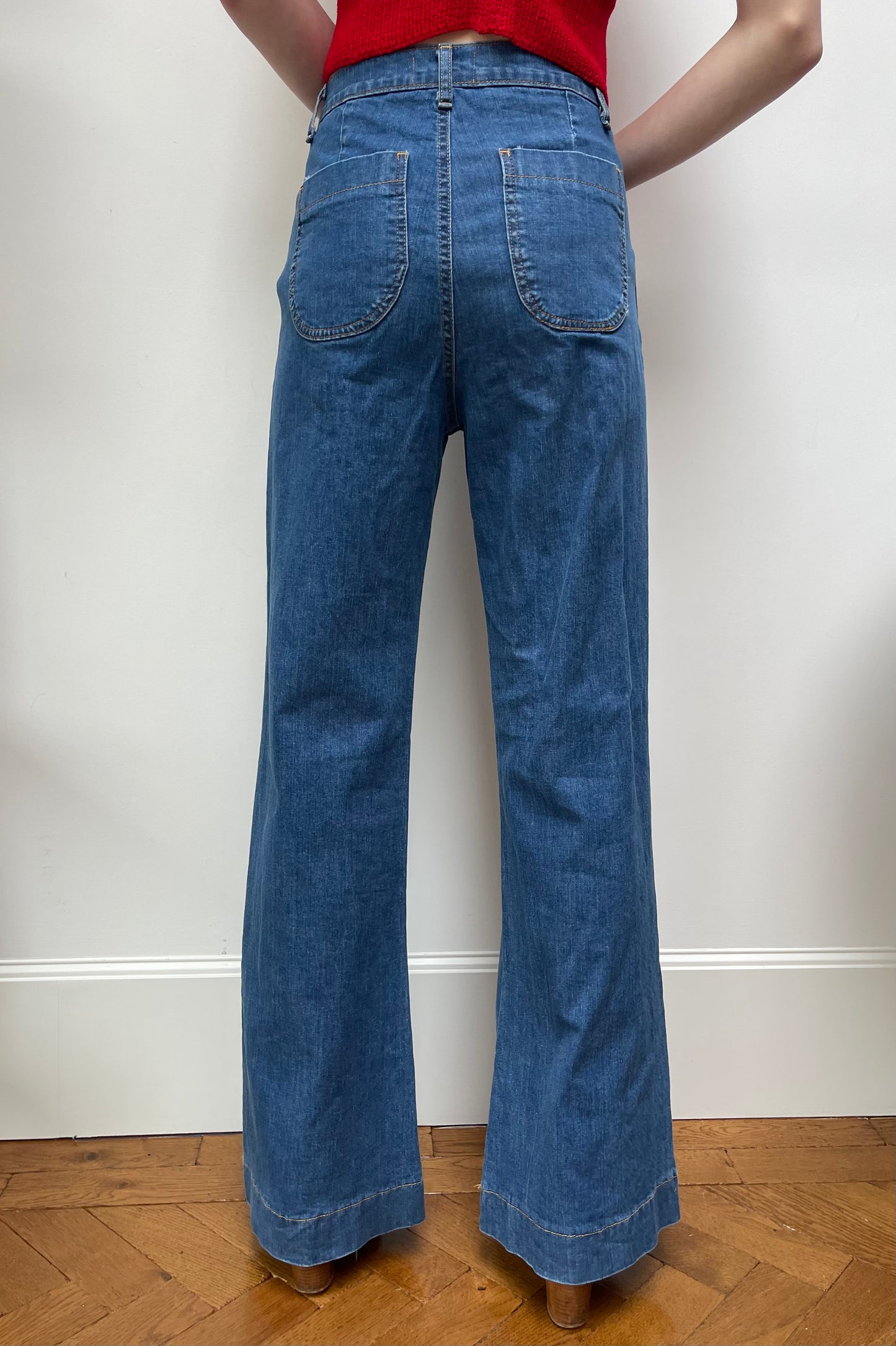 Tine Flare Denim Trousers - Øst London