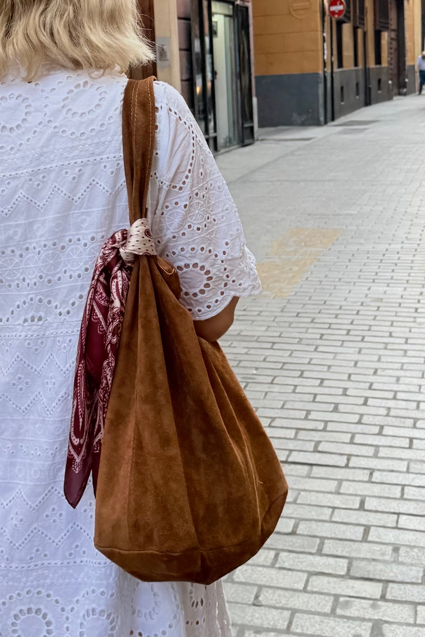 Diana Leather Bag -Hazelnut