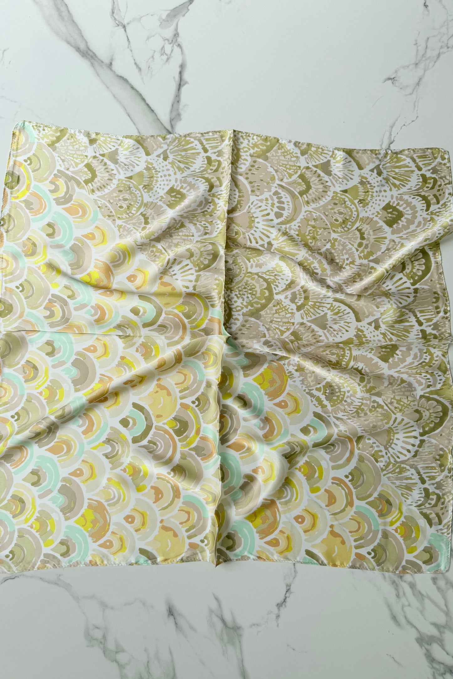 Vilja Scarf -Yellow Beige