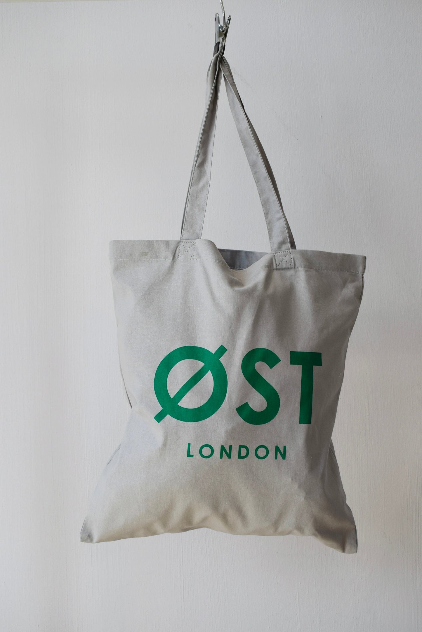 Øst London Tote Bag -Grey/Green