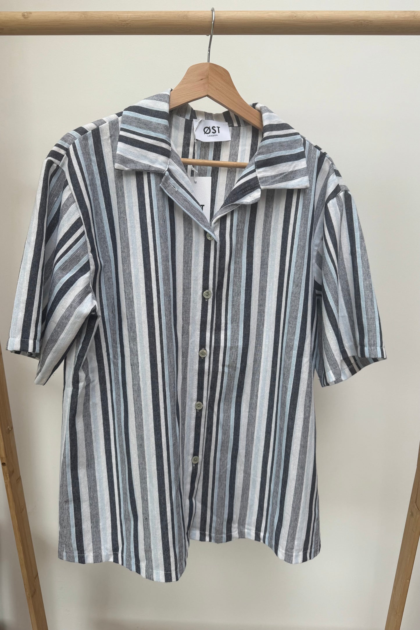 Lily Shirt and Shorts Co-Ord -Blue Stripes