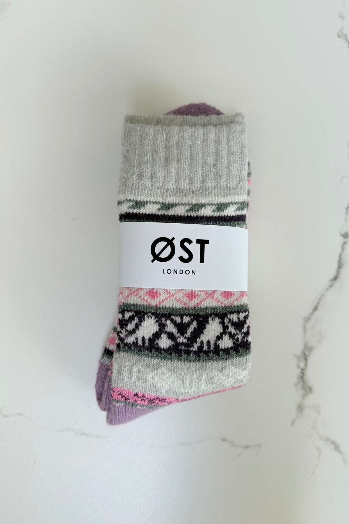 Nordkyst Fluffy Socks -Grey