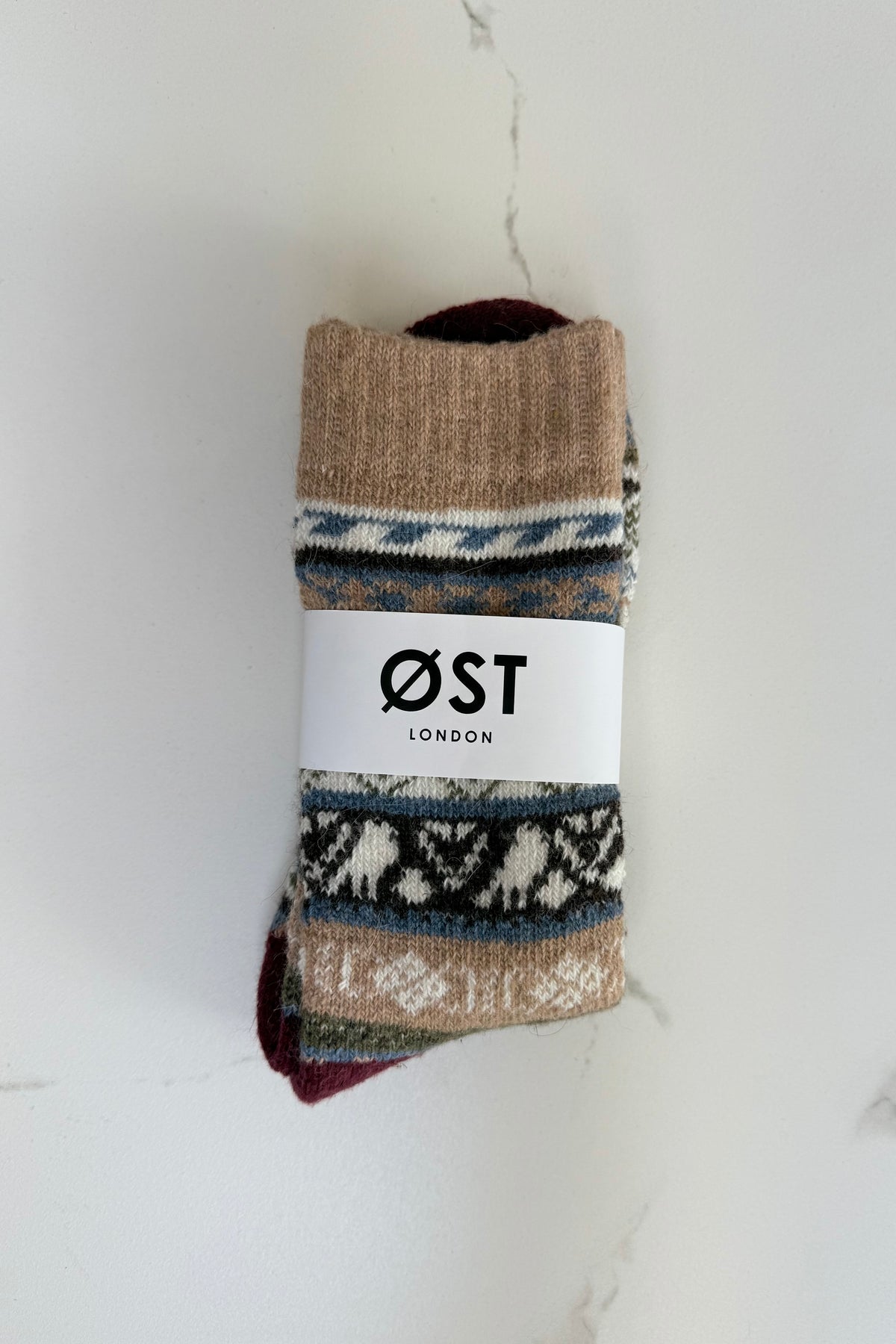 Nordkyst Fluffy Socks -Camel