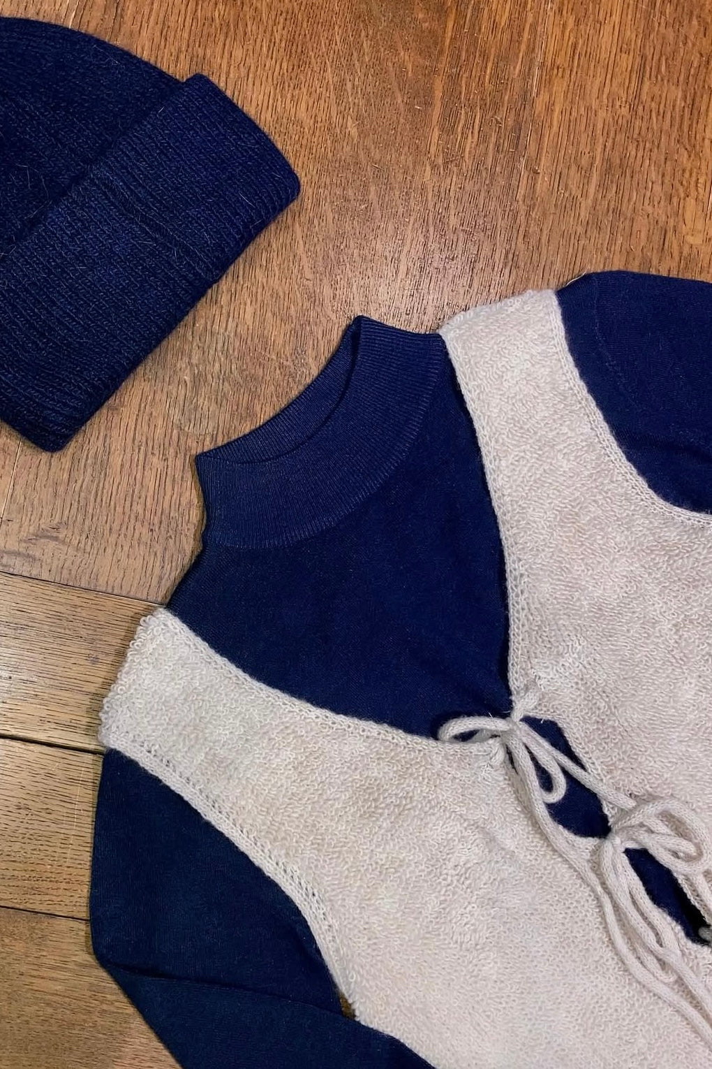 Rigmor Mockneck -Navy - Øst London