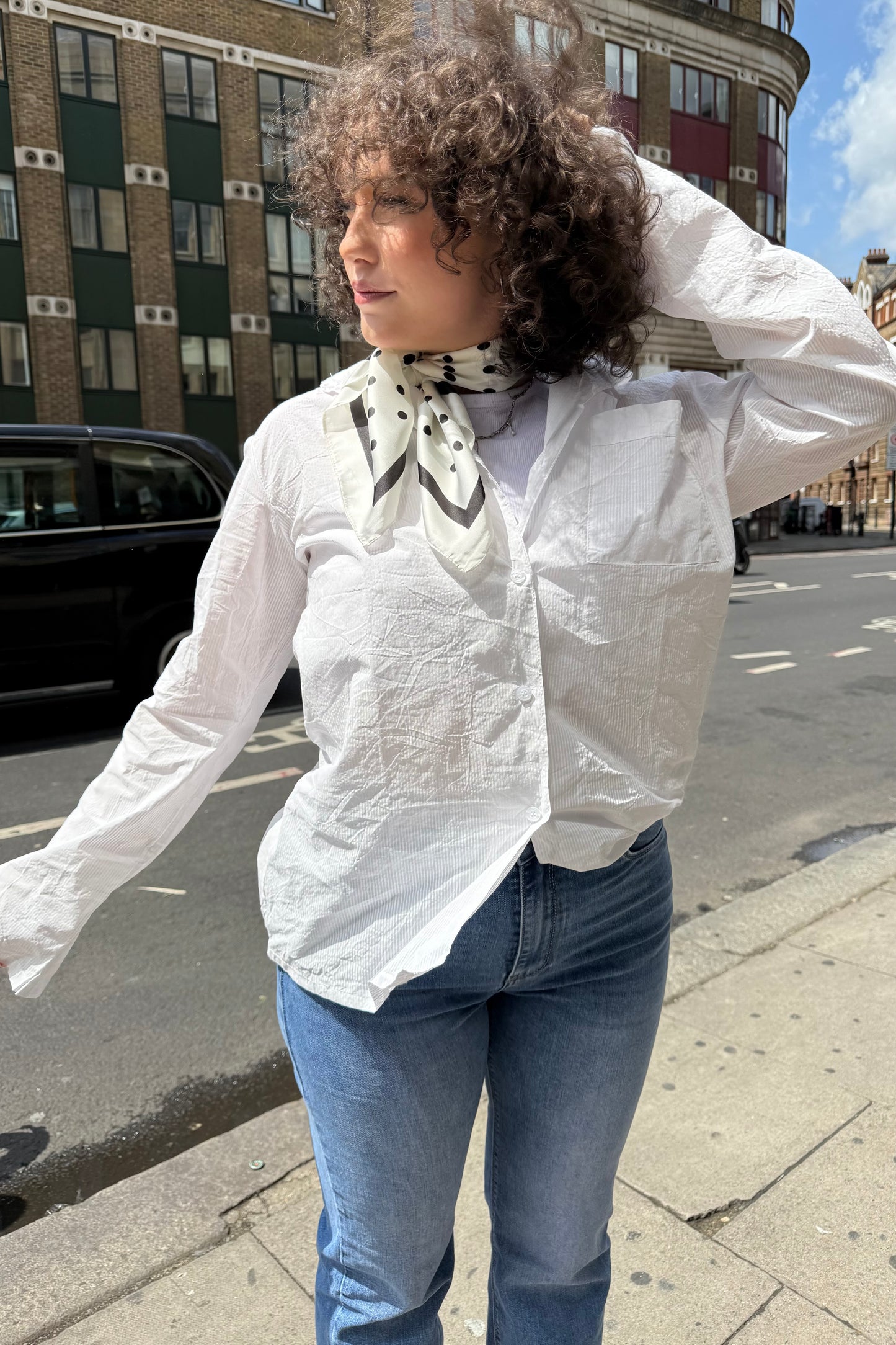 Saga Shirt -White