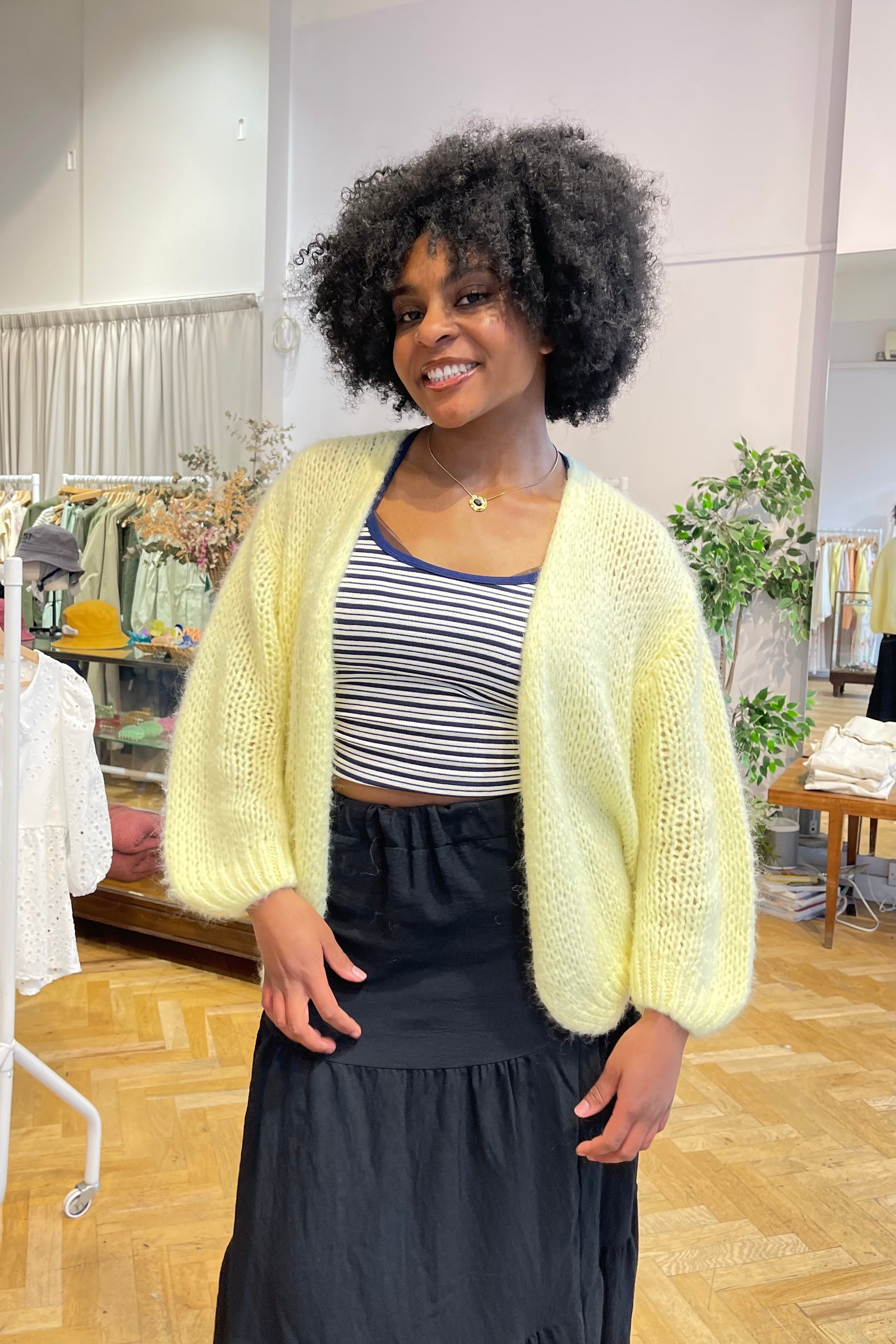 Smila Mohair Cardigan - Øst London