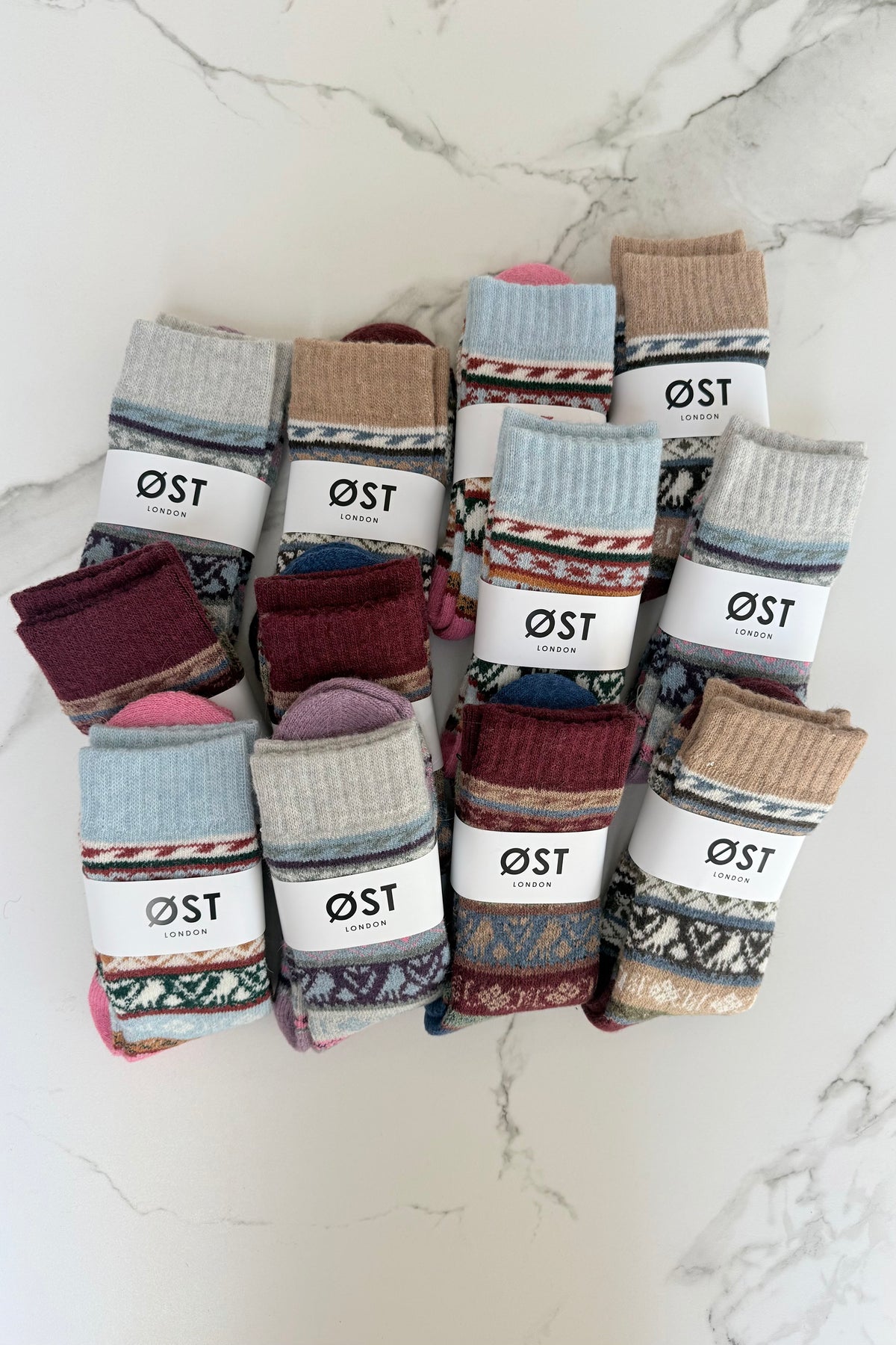 Nordkyst Fluffy Socks -12 Pack