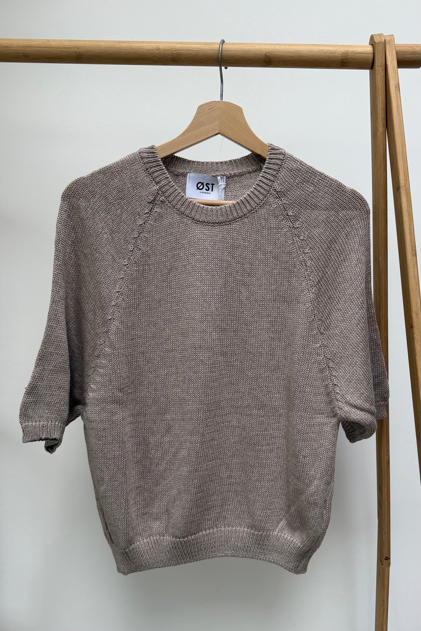 Gry Cotton Jumper -Taupe - Øst London