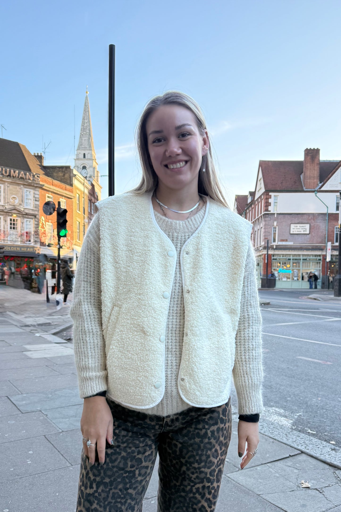 Johanne Mohair Jumper -Cream - Øst London