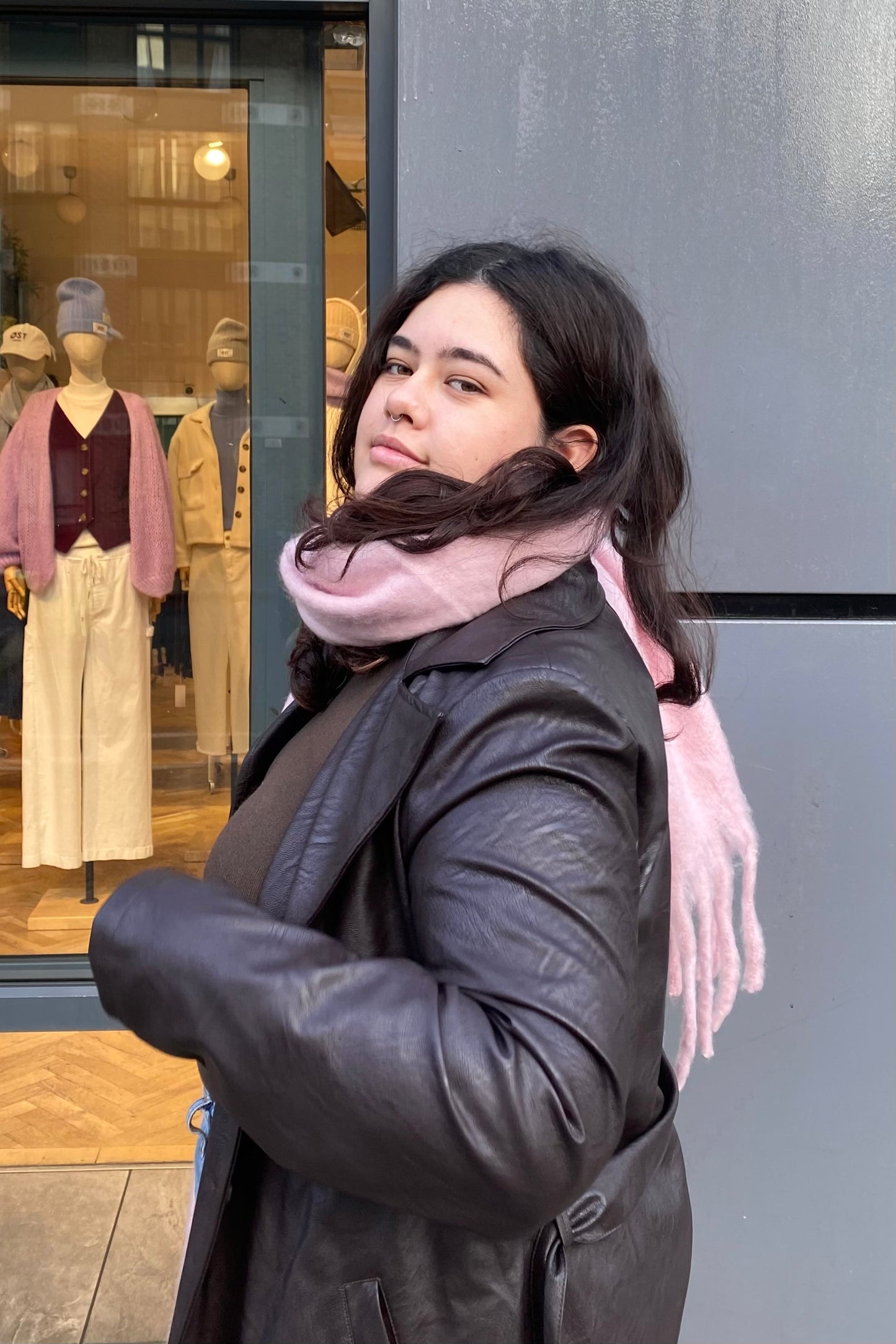 Pernille Scarf -Soft Pink - Øst London