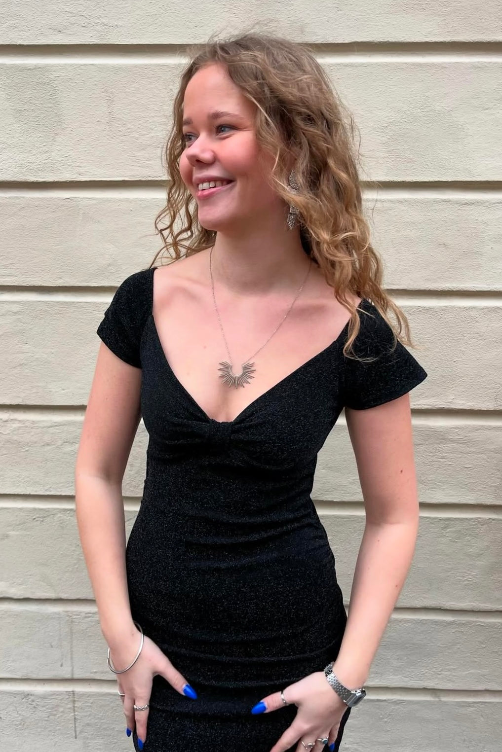 Ina Glitter Dress