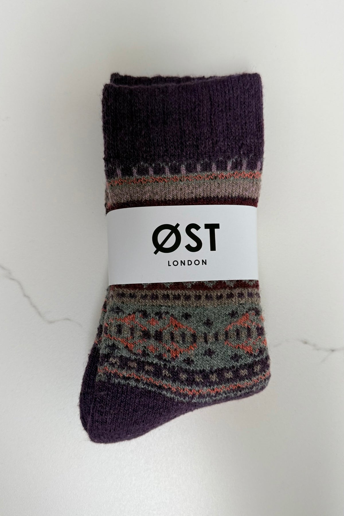 Sne Fluffy Socks -Brown