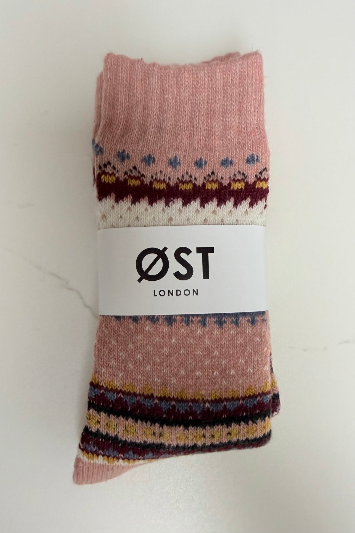 Sne Fluffy Socks -Rosa