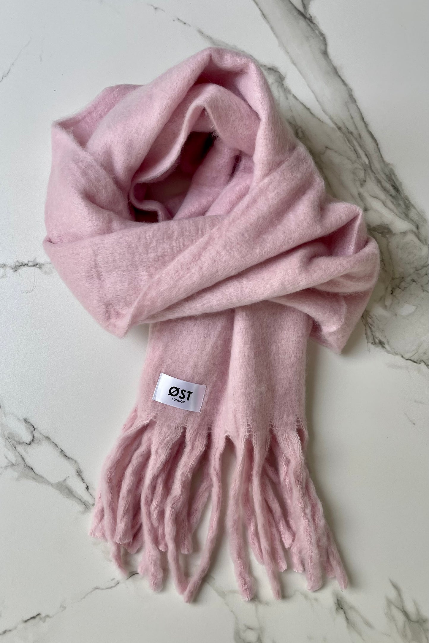Pernille Scarf -Soft Pink - Øst London