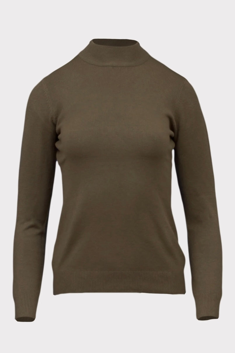 Rigmor Mockneck -Brown