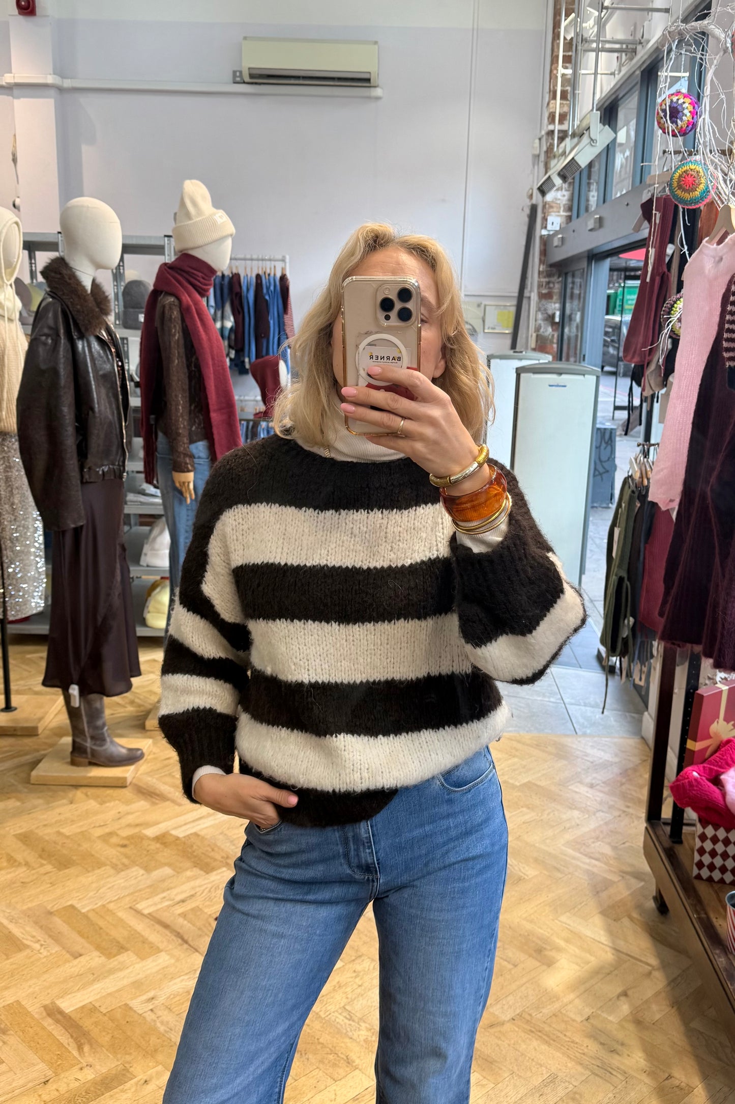 Cecilie Wool Jumper -Brown