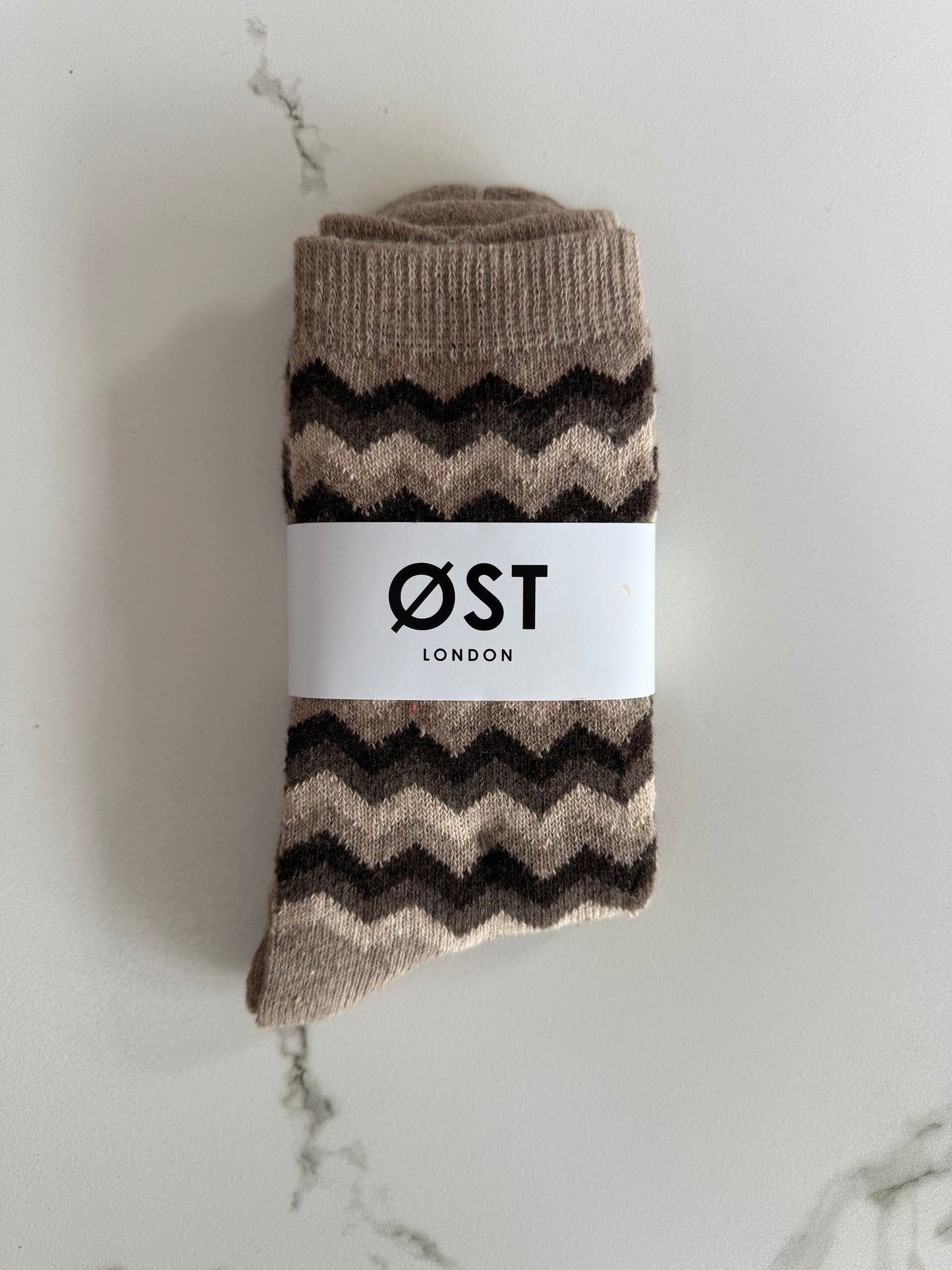 Irene Wool Socks -Cream - Øst London