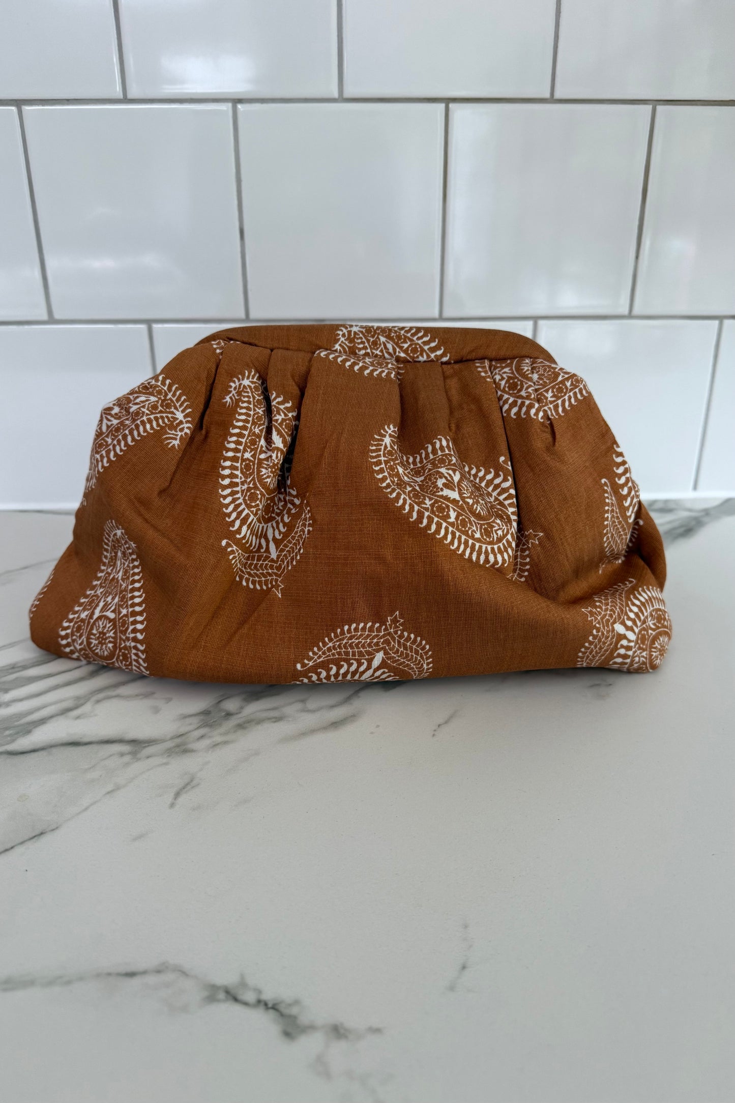 Brinja Clutch -Tobacco
