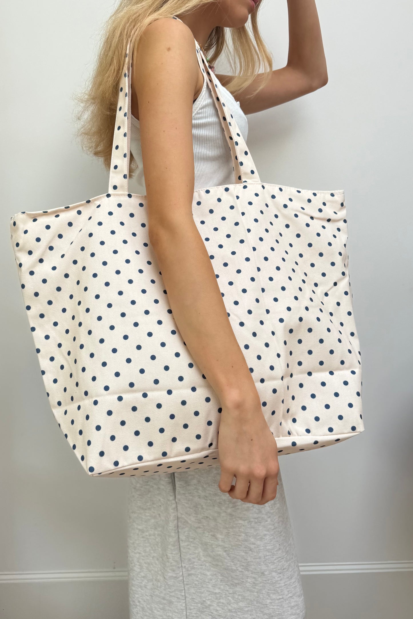 Dot Shopper -Blue