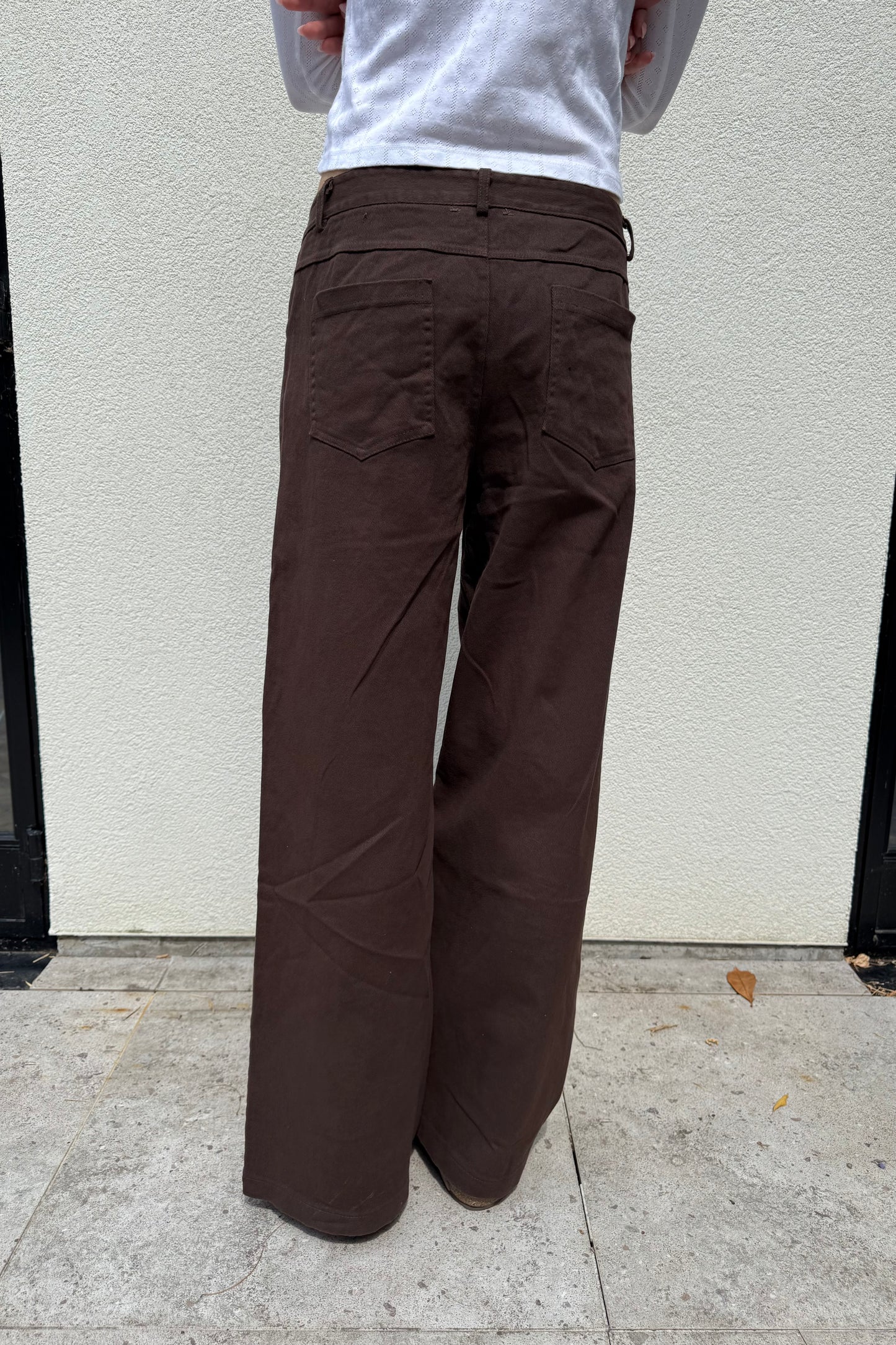 Sara Jeans -Brown