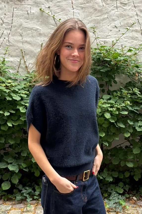 Mette Vest -Navy