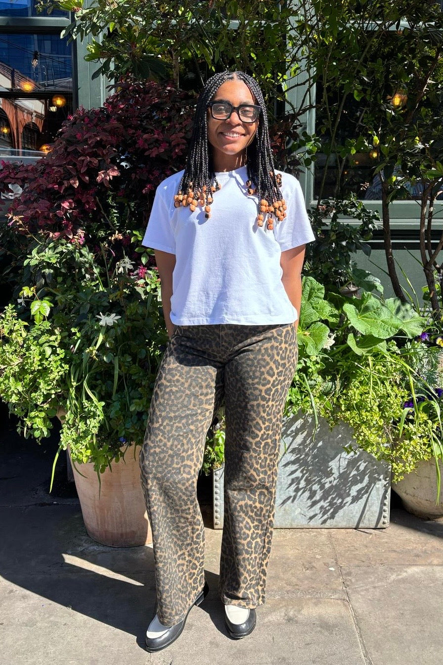 Rebekka Leopard Jeans