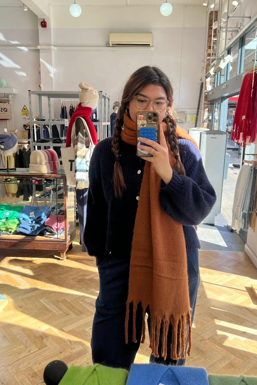 Pernille Scarf -Cinnamon