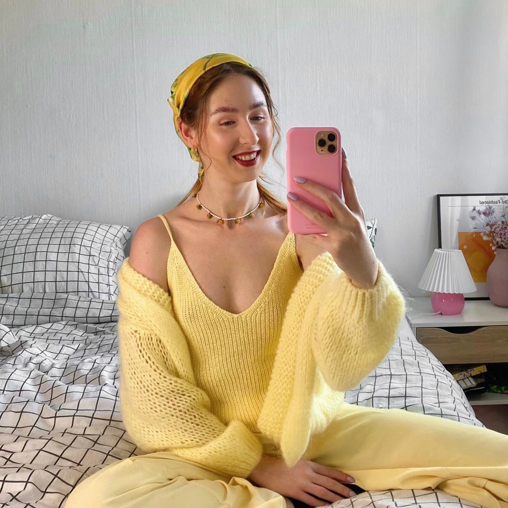 Smila Mohair Cardigan - Øst London