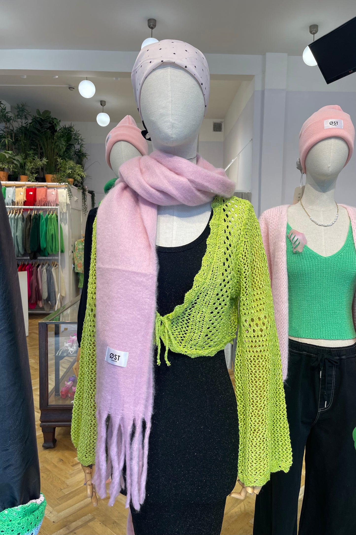 Pernille Scarf -Soft Pink - Øst London