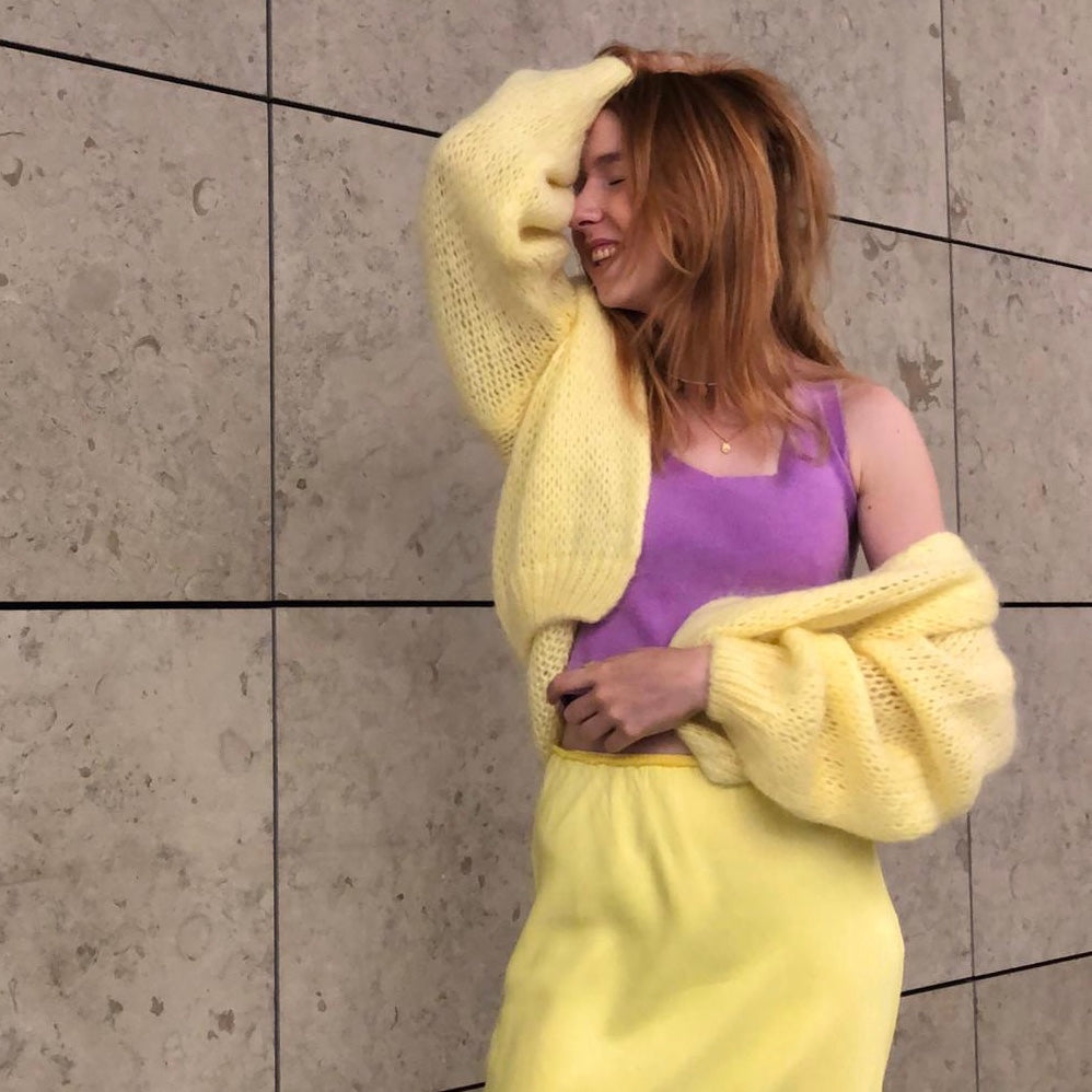 Smila Mohair Cardigan - Øst London