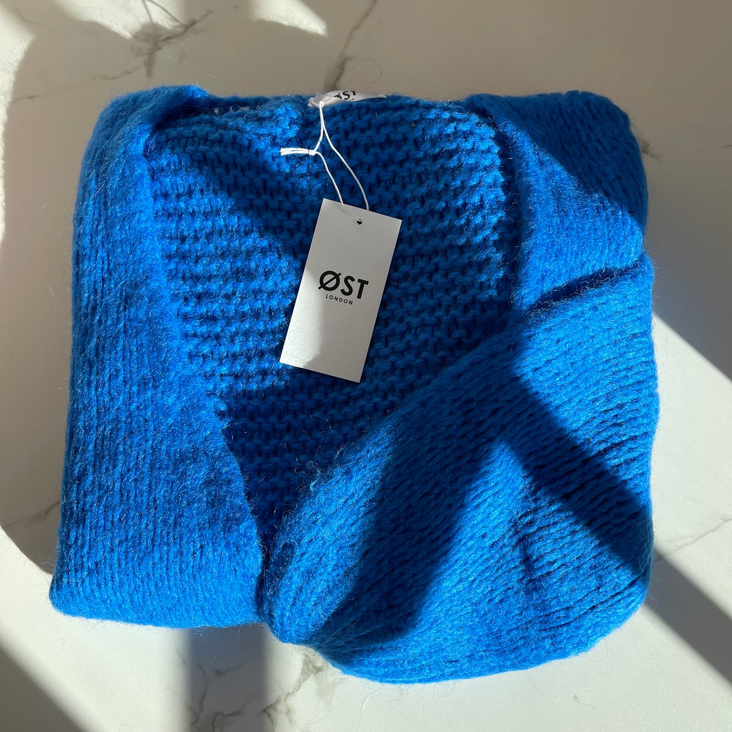 Mohair Cardigan Blue