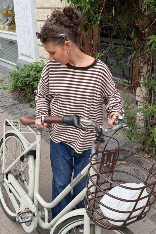 Anna Crewneck -Brown