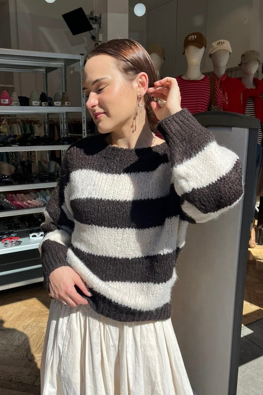 Cecilie Wool Jumper -Brown - Øst London