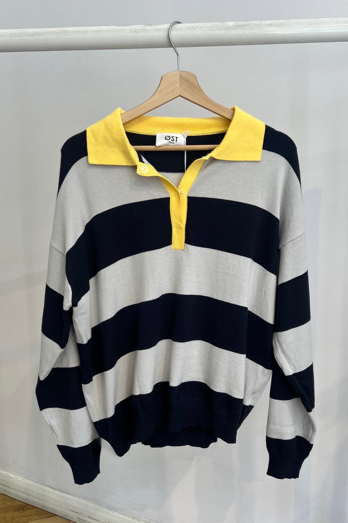 Kamille Jumper -Navy/Grey