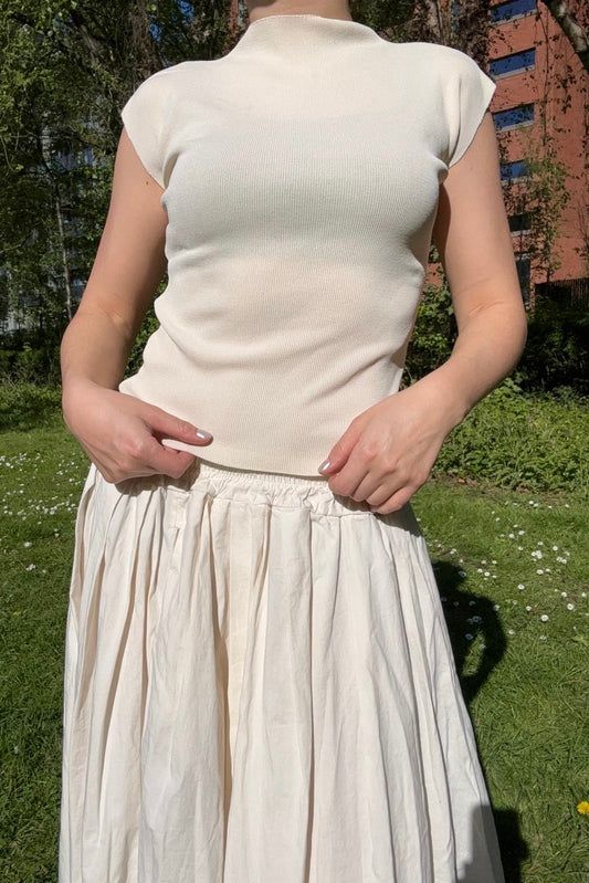 Søs Sleeveless Top -Cream - Øst London