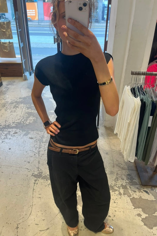 Søs Sleveless Top -Black - Øst London