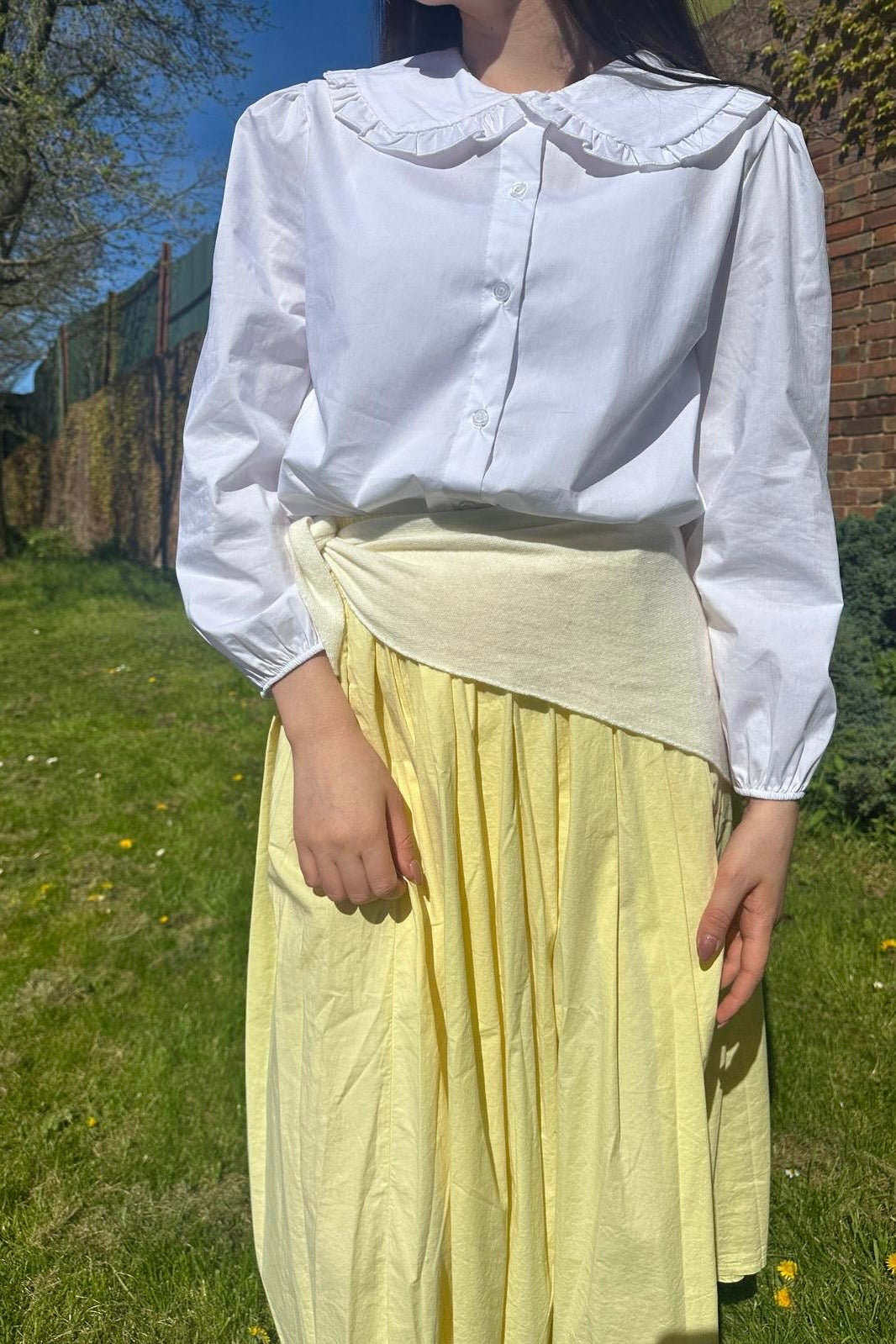 Mynte Triangel Scarf -Lemon - Øst London