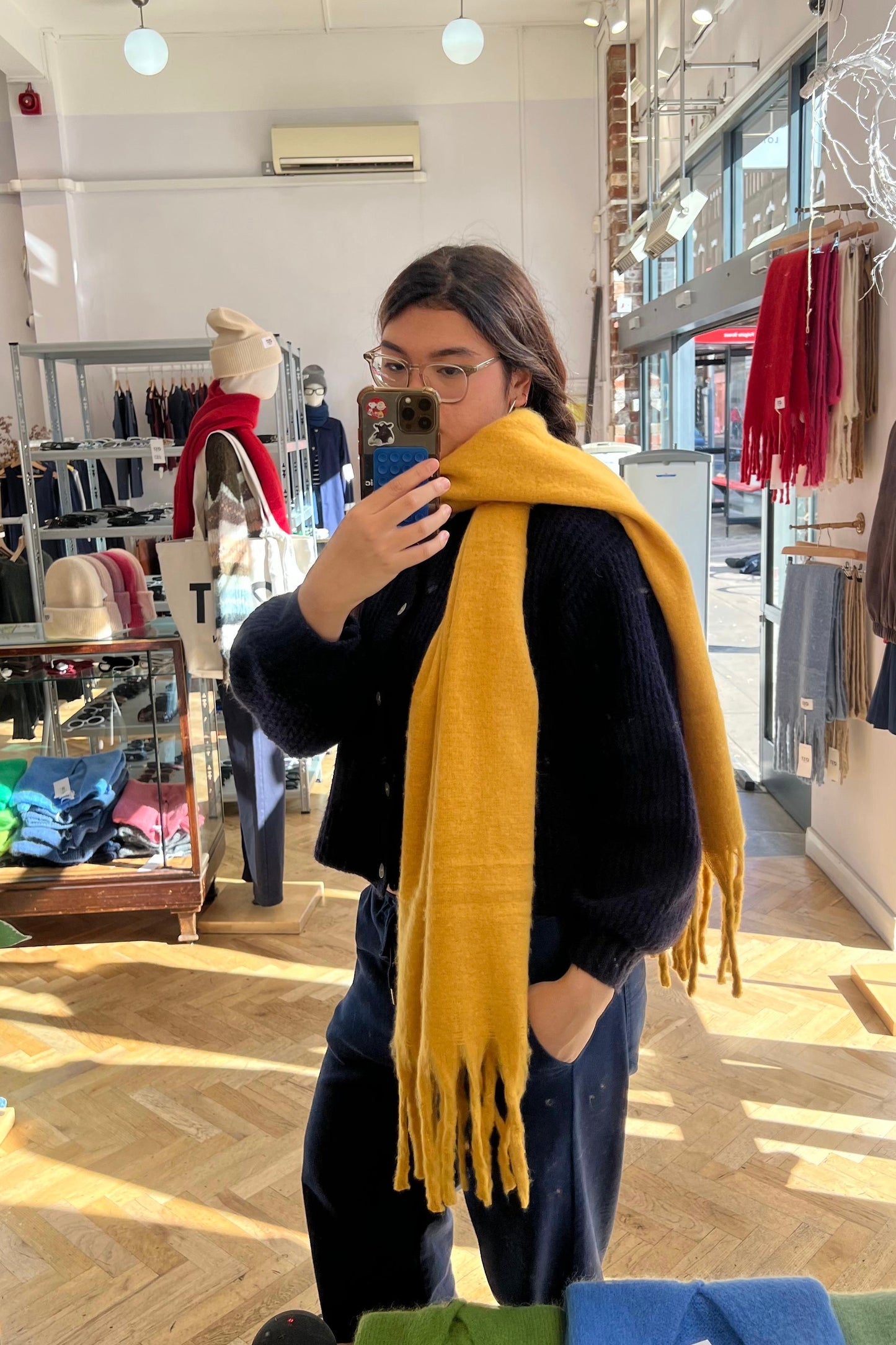 Pernille Scarf -Mustard